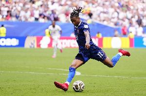 代表法国队出战前27场参与至少18球,奥利塞成97年德约卡夫后首人