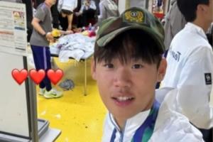 韩国球员赛后:称只关心免兵役+戴退伍帽炫耀+大喊“不去军队啦”