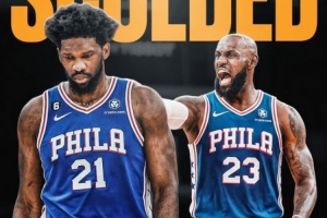 ESPN知名解说:恩比德在训练中迟到 詹姆斯当面说了他一顿